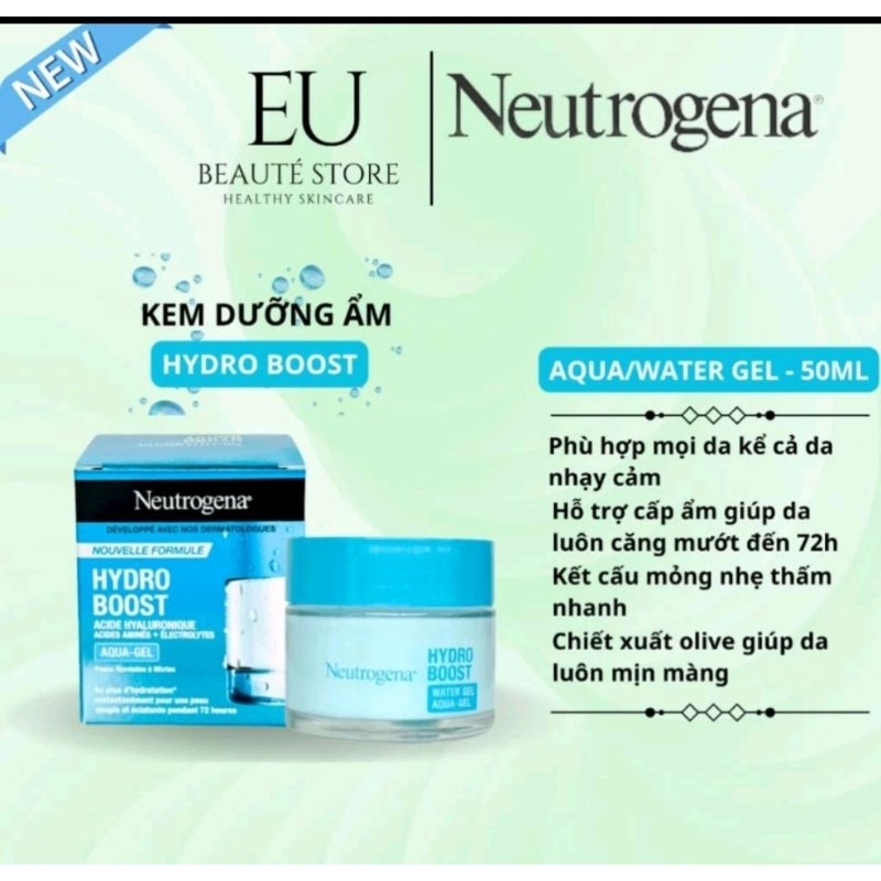 Kem Dưỡng Ẩm Cấp Nước NEUTROGENA Hydro Boost Cream 50ml