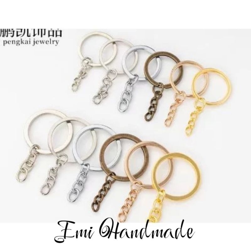 Khoen móc khoá làm móc khoá handmade treo thú bông