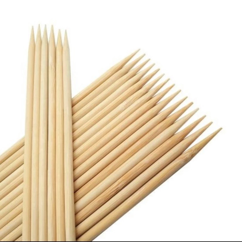 Gói 500g Que Xiên Tre Dùng Nướng Thịt, Xúc Xích, Viên Chiên, Handmade,....