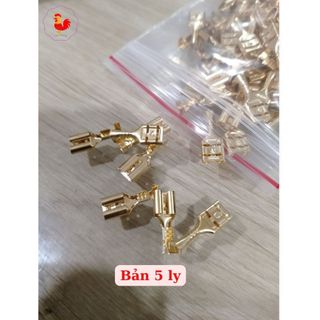 Đầu cos đồng 5 ly cho đế ấm siêu tốc 5 cái
