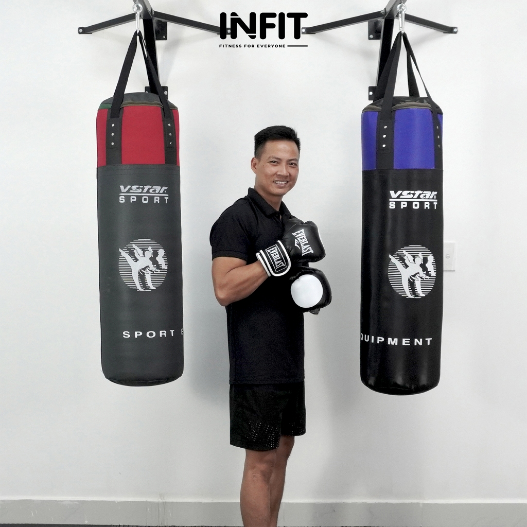 Bao Cát Bao Đấm Boxing Đã Nhồi Cao Cấp 100cm