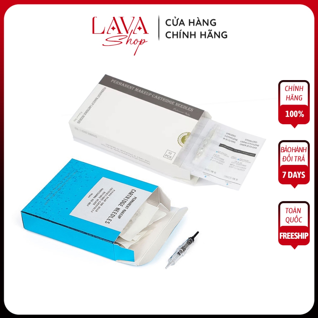 Kim phun xăm máy Black Pearl,kim phun xăm lò xo máy Pen máy kỹ thuật số [vỏ xanh,vỏ trắng]