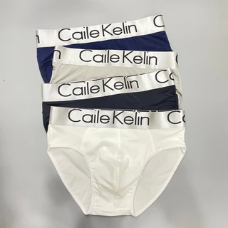 Quần sịp tam giác, quần sịp nam Kelin cạp lụa bạc 4,5cm chất thun lạnh mềm mại, co giãn tốt