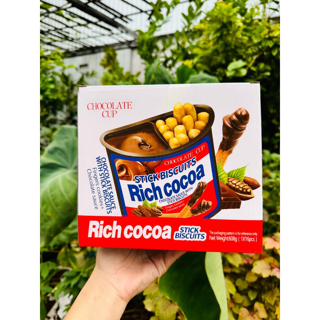 Bánh Que Chấm Rich Cocoa 38g (1 THÙNG 16 HỘP) | Shopee Việt Nam