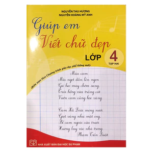 Sách - Giúp em viết chữ đẹp lớp 4 - tập 2 (cánh diều)