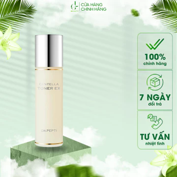 Nước Hoa Hồng Dưỡng Da Căng Bóng Dr.Pepti Centella Toner EX 180ml
