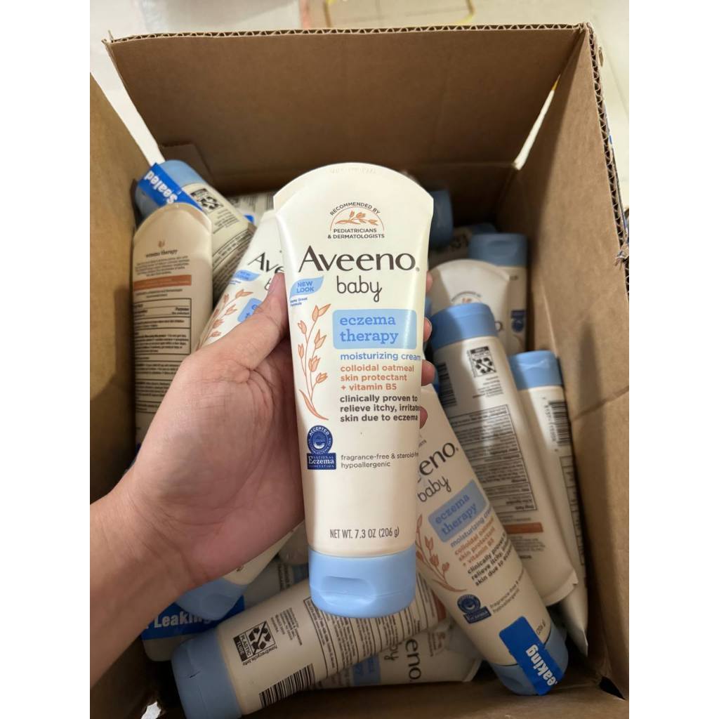 [Date 8/2025] Aveeno Kem bôi chàm cho bé Aveeno Baby Eczema Therapy