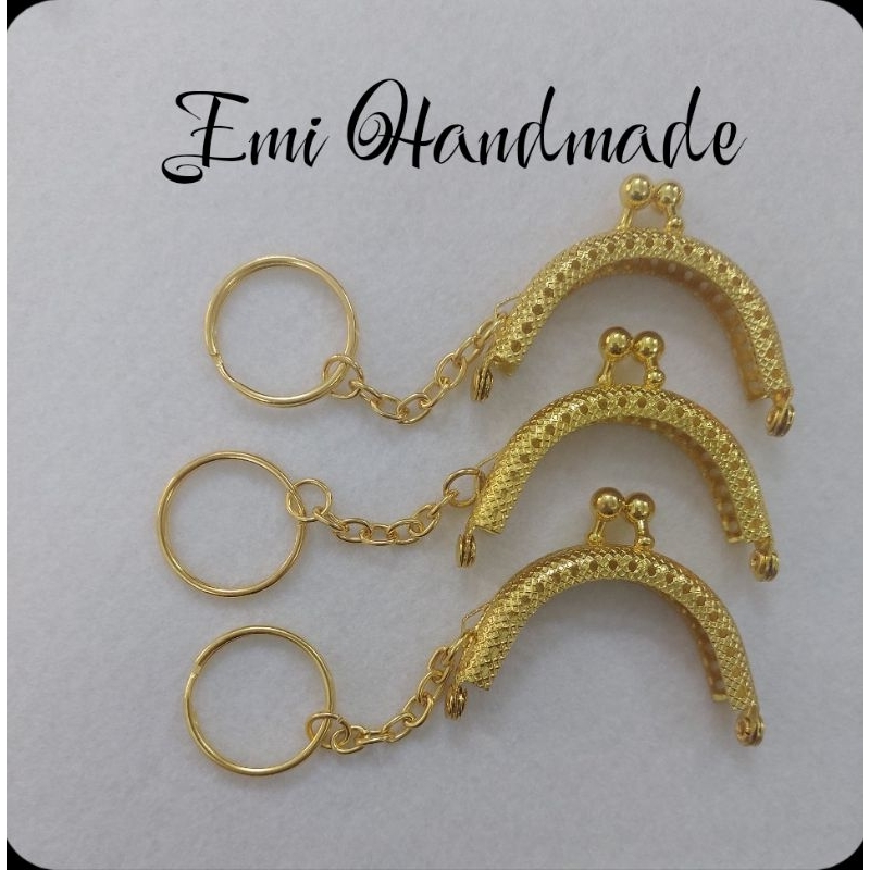Khung ví mini - khung túi tỏi - 5cm - phụ kiện handmade - Diy