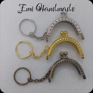 Khung ví mini - khung túi tỏi - 5cm - phụ kiện handmade - Diy