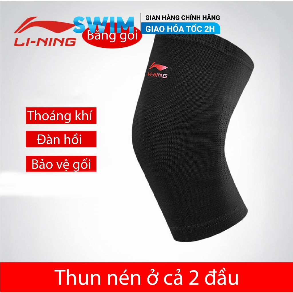 Băng Đầu Gối LI-NING Bảo Vệ Đầu Gối Và Xương Bánh Chè Bó Gối Thể Thao ...