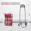 Xe kéo đi chợ siêu thị gấp gọn Fujihome, Giỏ đựng đồ túi vải oxford thời trang chống nước khung thép chịu lực
