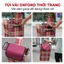 Xe kéo đi chợ siêu thị gấp gọn Fujihome, Giỏ đựng đồ túi vải oxford thời trang chống nước khung thép chịu lực