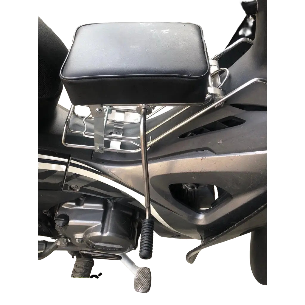 [ ĐÔN SỐ ] GHẾ ĐÔN SỐ INOX YÊN NỆM ĐEN CAO CẤP AN TOÀN CHO BÉ
