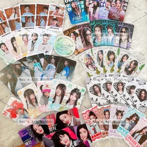 1 set 5cái - 5mem photocard thiết kế NEWJEANS: Minji, Hanni, Danielle, Haerin và Hyein