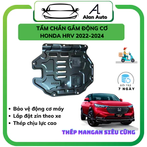 Tấm chắn gầm máy Honda HRV 2018-2025, Chắn gầm máy kim loại, Bảo vệ động cơ,Chống đá văng, bùn đất.