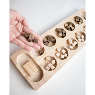 Bộ đồ chơi dân gian ô ăn quan, đồ chơi gắn kết gia đình, nhỏ gọn tiện lợi - Chàng Trai Gỗ