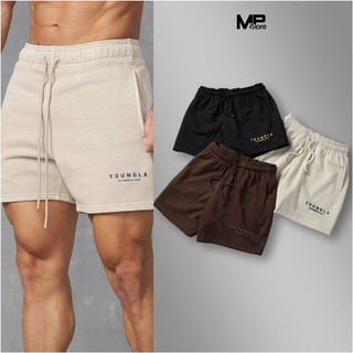 Quần Short Thể Thao Nam 6inch Vải Da Cá Form Rộng Logo Nhỏ Local Brand YOUNG 2025