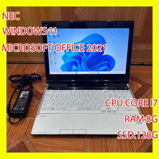 laptop nhật bản nec versapro vk23 core i5-6200u, 4gb ram, 128gb