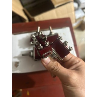 Combo 10 Công tắc đảo chiều 6 chân nâu, công tắc gạt đảo chiều 6 chân on, of