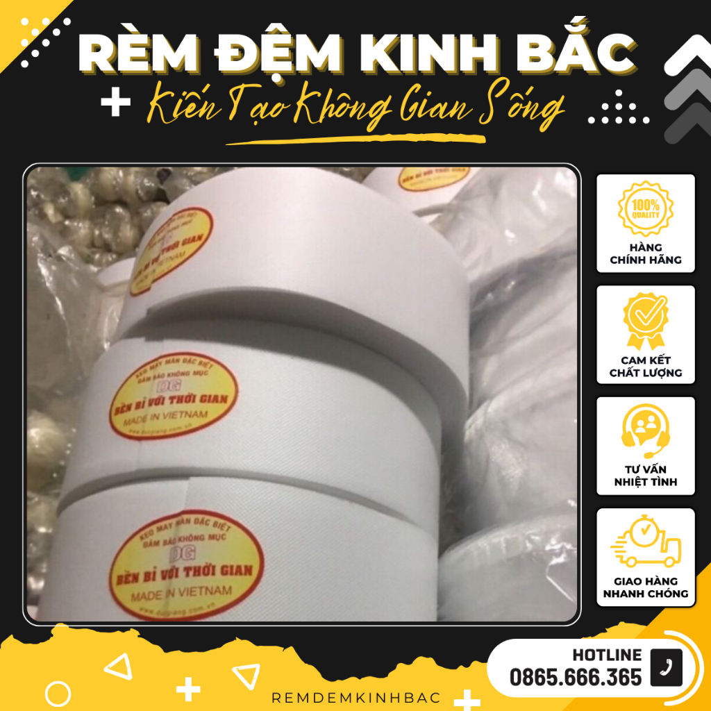 Mếch nhựa 💥 CAO CẤP 💥 Mếch may rem cuộn 10 phân dài 30m | Shopee Việt Nam