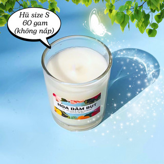 Nến Thơm Handmade Cát Candle - Nến Thơm Sáp Thực Vật Không Khói - An Toàn Cho Sức Khoẻ - Nến Thơm Nhiều Mùi Hương
