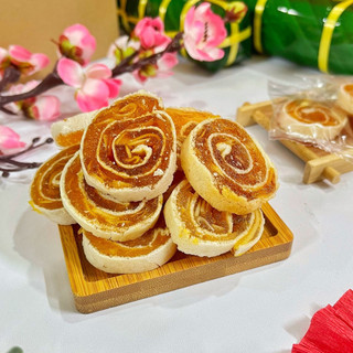 Hộp Kẹo Trái Cây Ngũ vị bao gồm Xoài, Me, Mãng Cầu, Mít, Khóm Senfarm - Đặc Sản Đồng Tháp