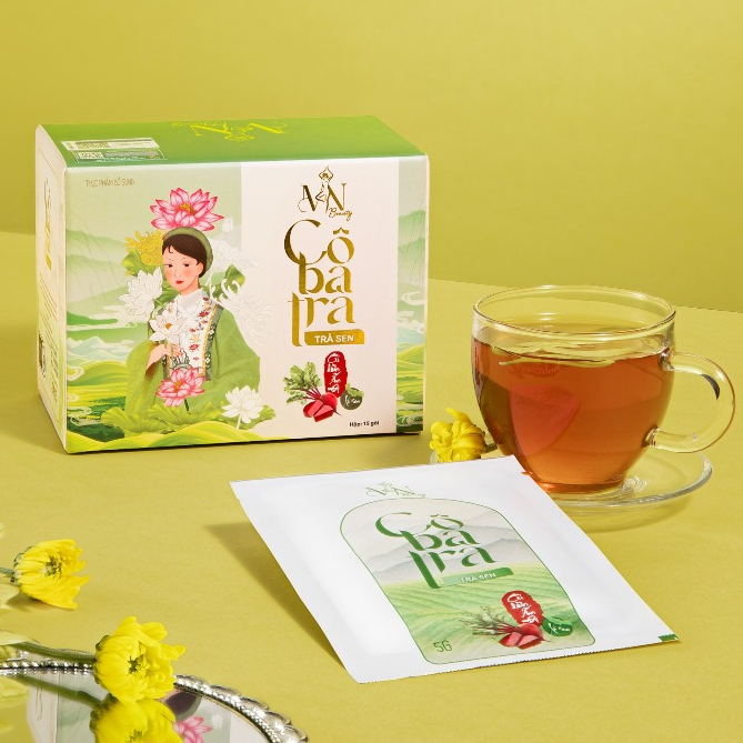 [TẶNG THẺ CÀO] TRÀ THẢO DƯỢC CÔ BA TRÀ HỘP 15 GÓI KHÔNG QUÀ TẶNG
