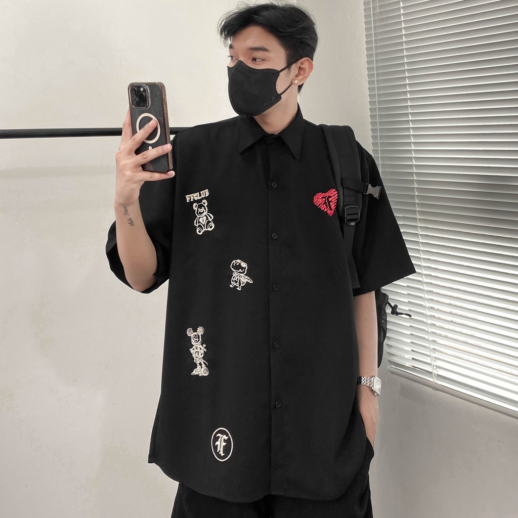 Áo sơ mi Nam form rộng FFCLUB