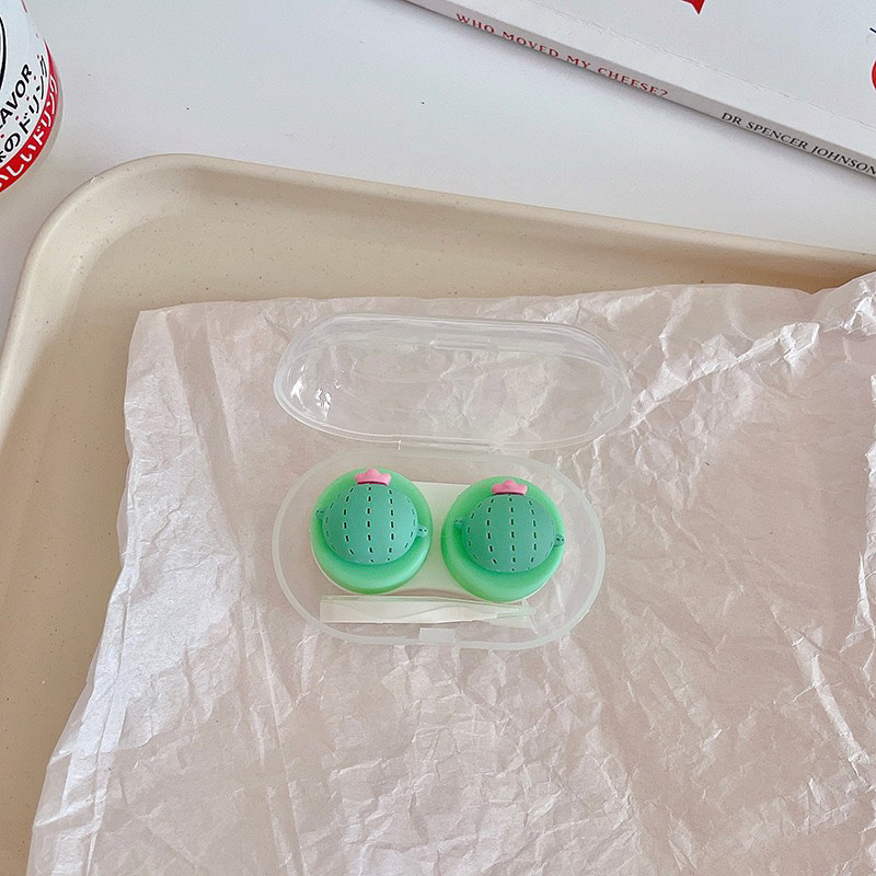khay gương mini đựng Lens hình trái cây