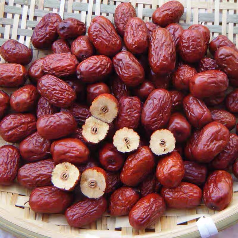 Táo đỏ nguyên quả sấy khô thượng hạng JINDO hỗ trợ cải thiện sức khoẻ 1kg