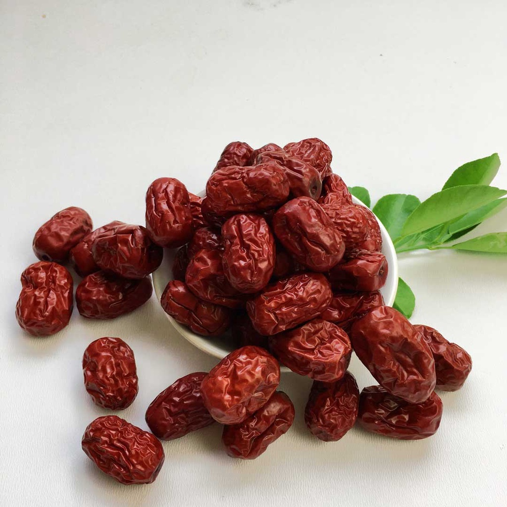 Táo đỏ nguyên quả sấy khô thượng hạng JINDO hỗ trợ cải thiện sức khoẻ 1kg