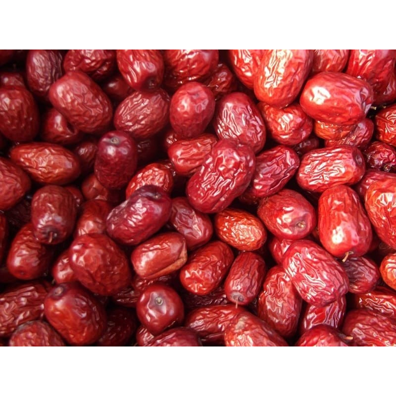 Táo đỏ nguyên quả sấy khô thượng hạng JINDO hỗ trợ cải thiện sức khoẻ 1kg