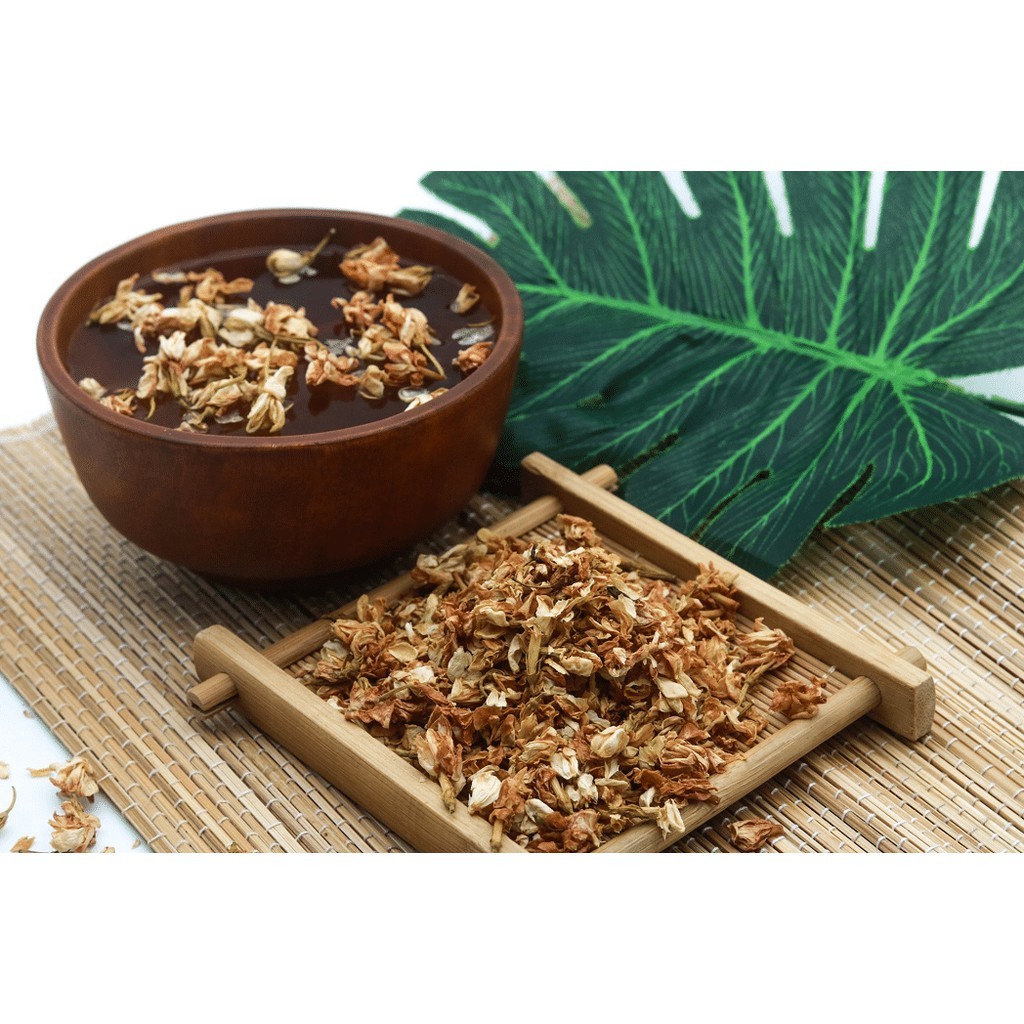 Hoa nhài sấy khô thượng hạng JINDO 1kg giúp khoẻ mạnh, đẹp da, mát gan tốt cho hô hấp