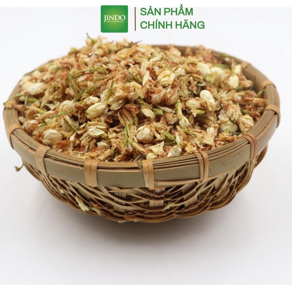 Hoa nhài sấy khô thượng hạng JINDO 1kg giúp khoẻ mạnh, đẹp da, mát gan tốt cho hô hấp