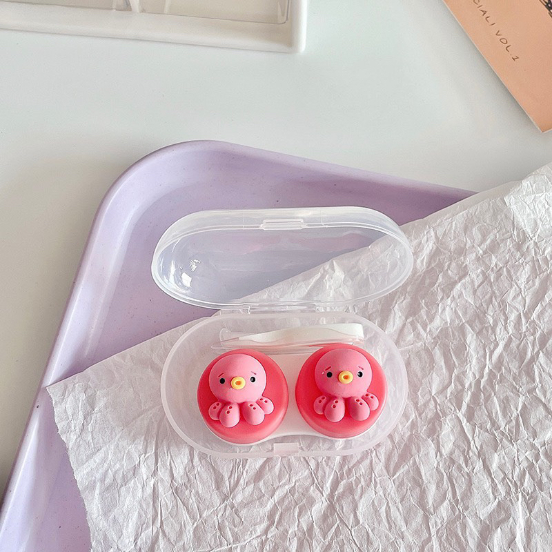 khay đựng lens kính áp tròng mini hình thú