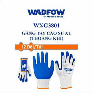 ĐỒ NGHỀ WADFOW  Găng tay cao su XL WXG3801