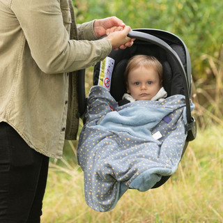 Chăn Du Lịch Đa Năng , Chăn Xe Đẩy , Địu , Carseat Cho Bé Thương Hiệu Cao Cấp- Cheeky Chompers