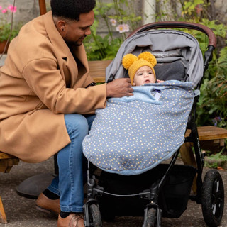 Chăn Du Lịch Đa Năng , Chăn Xe Đẩy , Địu , Carseat Cho Bé Thương Hiệu Cao Cấp- Cheeky Chompers