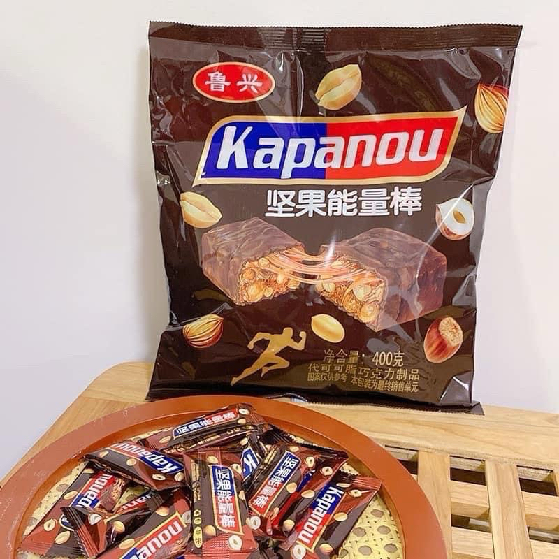 Kẹo Sô Cô La Hạnh Nhân Caramen Thơm Ngon Gói 400gam khoảng 35 chiếc