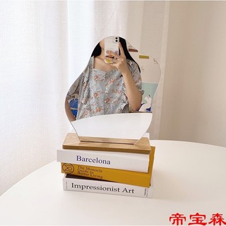 gương trang điểm để bàn hình đám mây gương mini đặt bàn học hay bàn làm việc cực xinh