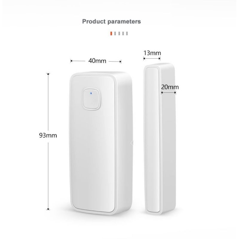 Cảm biến đóng mở cửa thông báo qua App Tuya Wifi theo dõi lịch sử/Door sensor