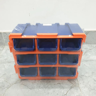 ĐỒ NGHỀ WADFOW Bộ tủ gồm 9 khay nhựa đựng linh kiện WTB8330