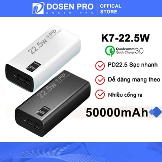 dosen pro sạc dự phòng pd22.5w 10000mah 30000mah 50000mAh pin dự phòng màn hình led tích hợp tích hợp
202.778
₫
-47%
4.8
Đã bán 20k+
Hà Nội