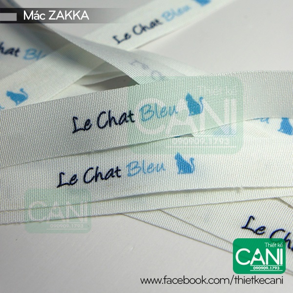 100c Mác cotton (MẪU RIÊNG) khổ nhỏ In theo yêu cầu / zakka CANI