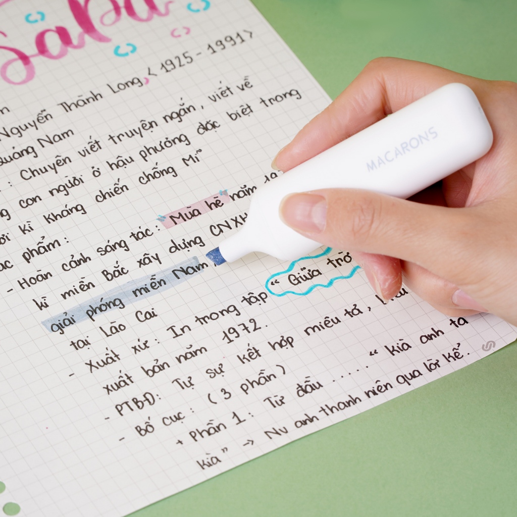 Bút Highlight Pastel Classmate Màu Nhũ, Bút Nhớ Đa Năng, Bút Viết Tiêu Đề, Calligraphy, Highlight Nội Dung CL-HL0006S