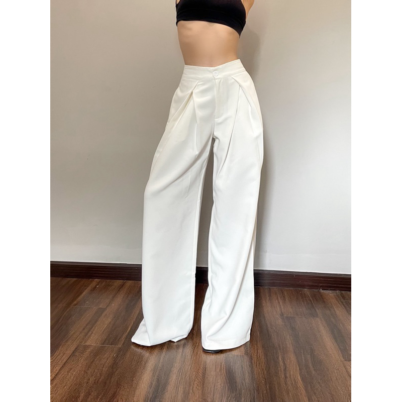 Quần tây - Pleated Pants /Solitude/ | Shopee Việt Nam