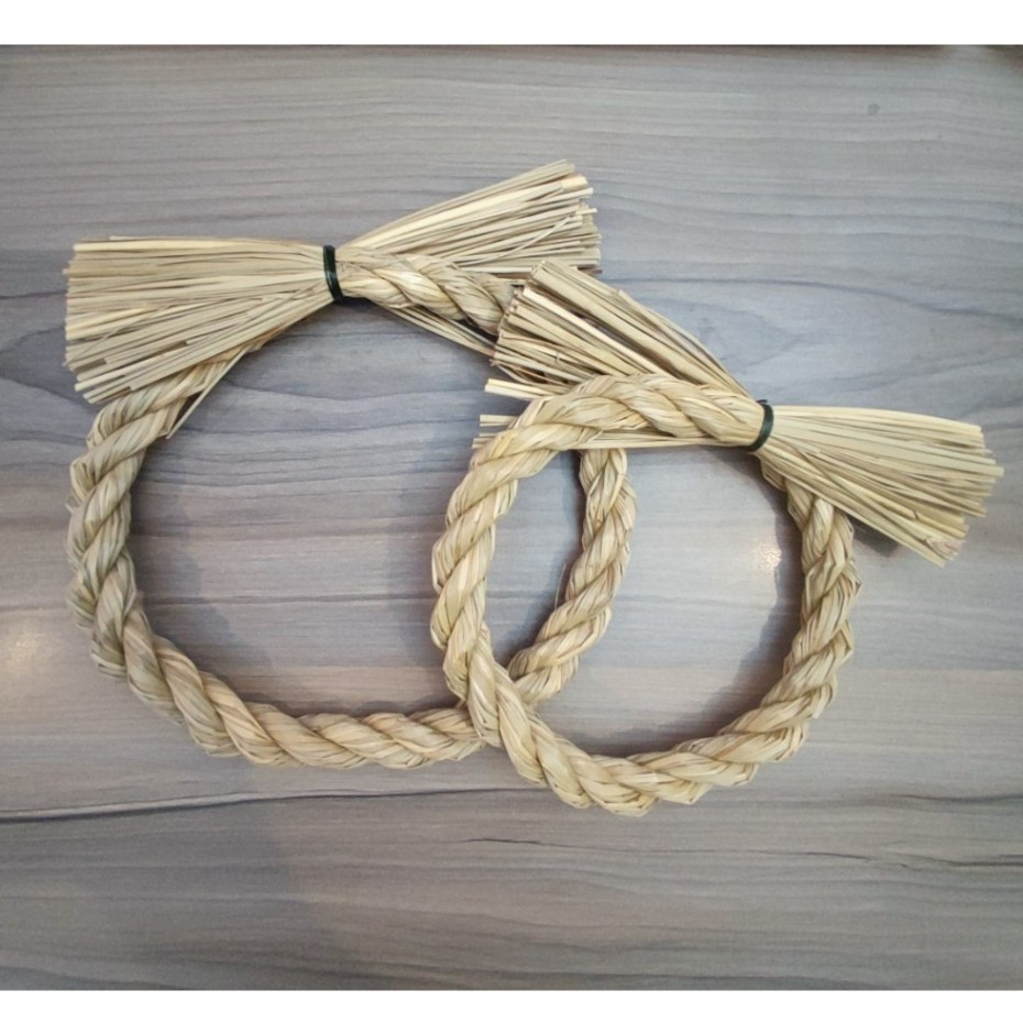 [VÒNG TẾT/ VÒNG NHẬT](CHỈ VÒNG)Vòng Shimenawa/Shimekazari trang trí vòng Tết/Vòng Nhật/vòng nguyệt quế Tết