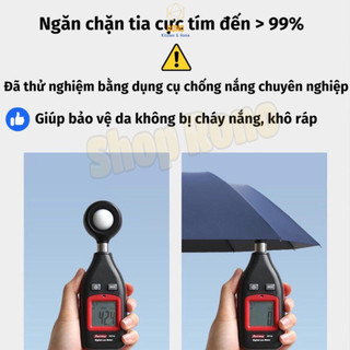 Ô Dù Che Mưa Ô Gấp Gọn Hoàn Toàn Tự Động Màu Đen Lịch Lãm Dành Cho Xe Ô Tô