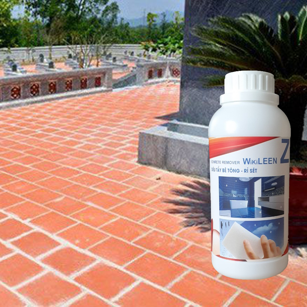 Chất Tẩy Trắng Gạch, Tẩy Rong Rêu, Tẩy Xi Măng Loại Tẩy Gạch Chuyên Dụng Siêu Mạnh