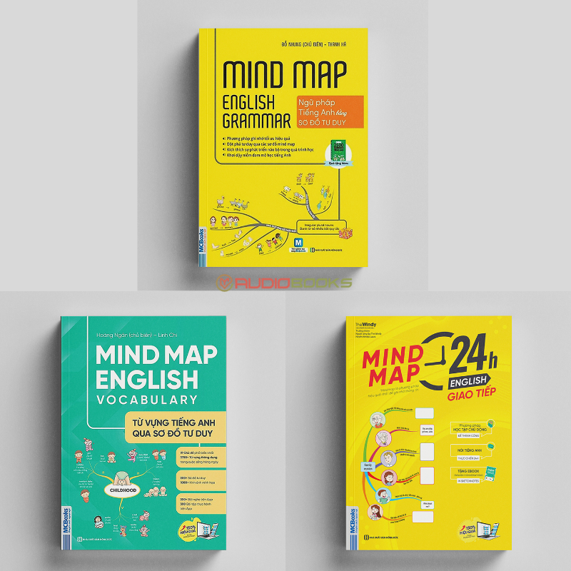 Sách - Combo Mindmap English - Học Kèm App Online | Shopee Việt Nam